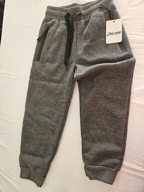 Kids' Heather Gray Jogger Sweatpants